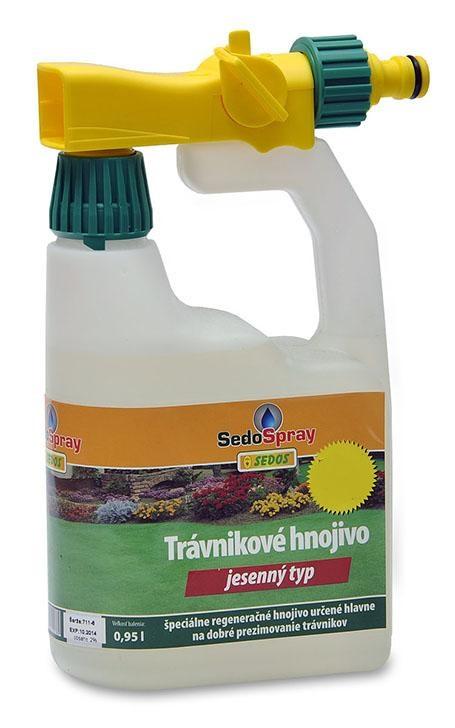 Sedospray trávnik jeseň